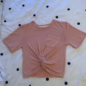 Wilfred free front tie tee